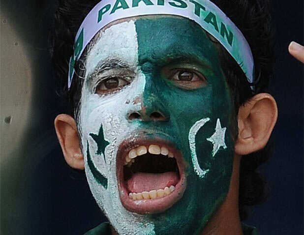 Flags and faces at World Cup