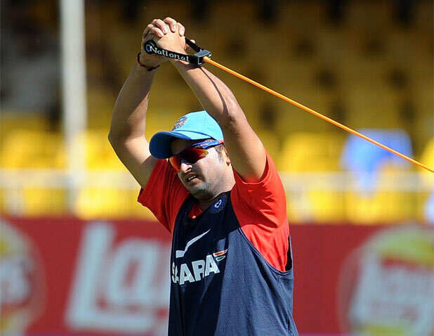 Team India's practice session