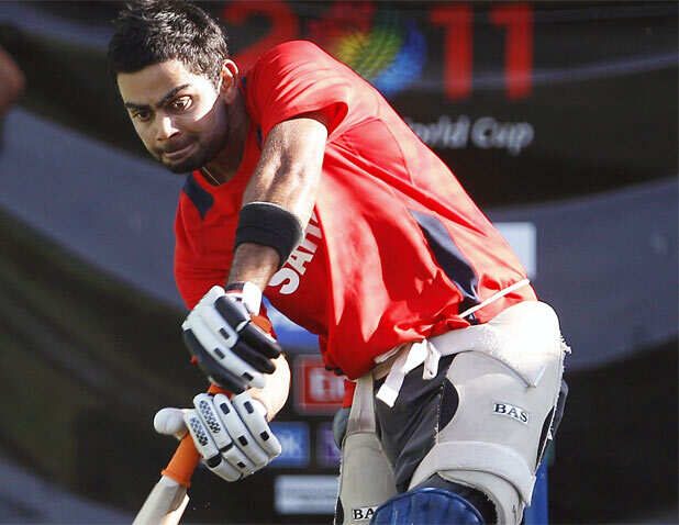 Team India's practice session