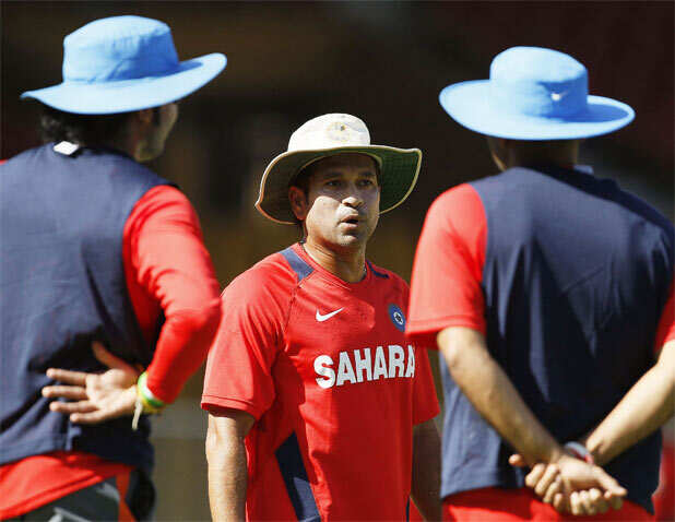Team India's practice session