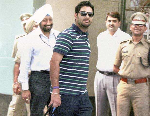Team India's arrival in Mohali