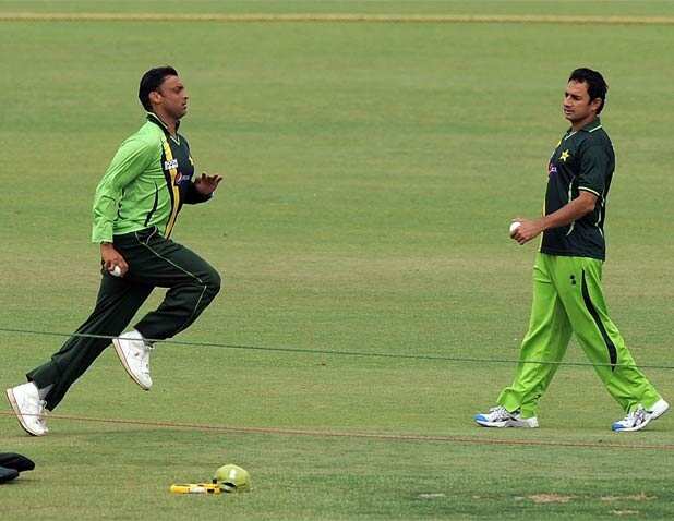 Pakistan's practice session