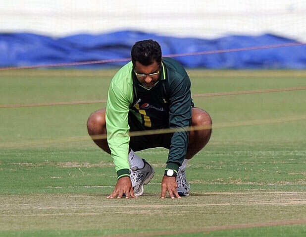 Pakistan's practice session