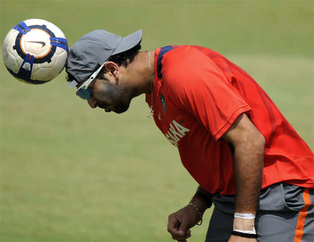 Team India's practice session