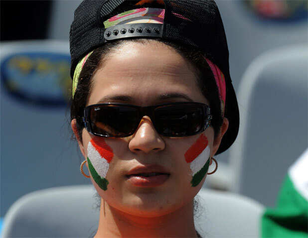 Indian fans in Mohali