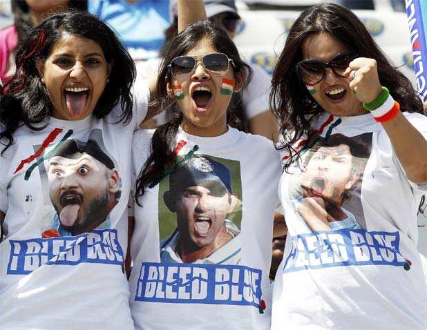 Indian fans in Mohali