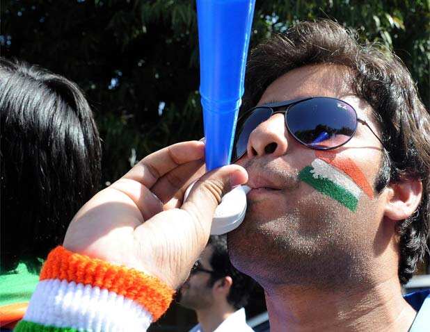 Indian fans in Mohali