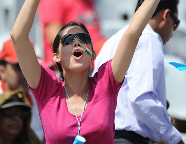 Indian fans in Mohali