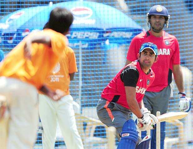 India-Sri Lanka practice session