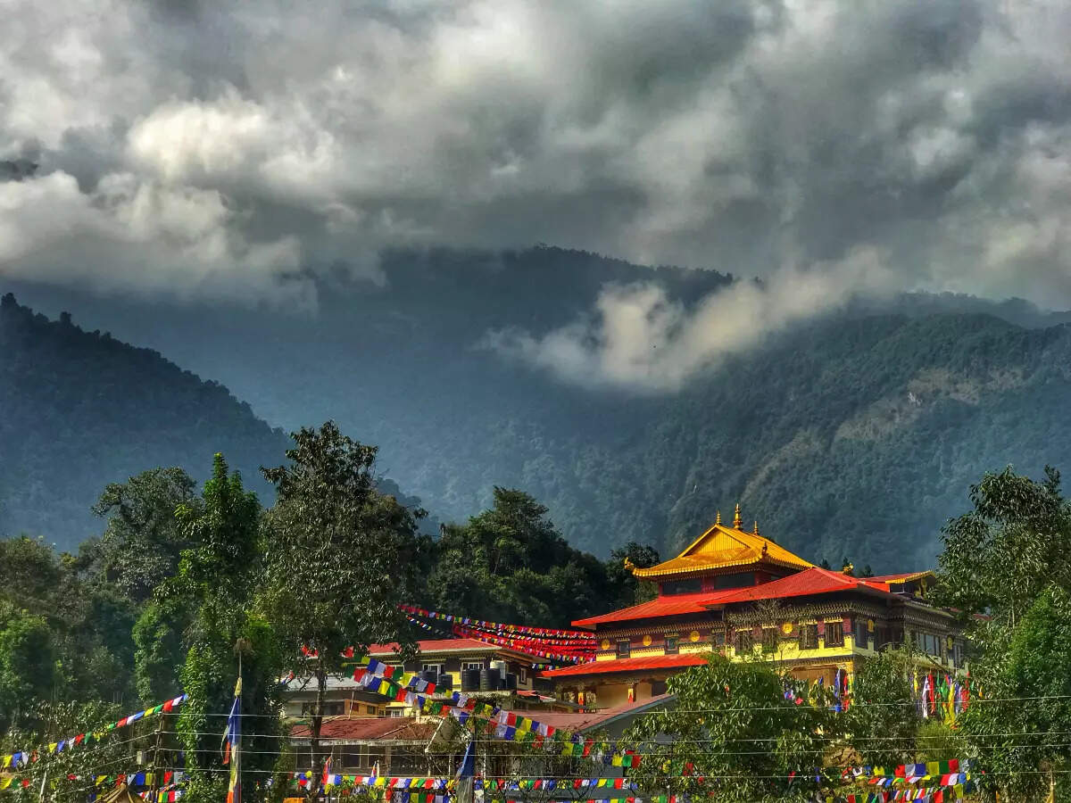 Sanga Choeling Monastery near Pelling, Sikkim Sanga Choeling Monastery near Pelling, Sikkim