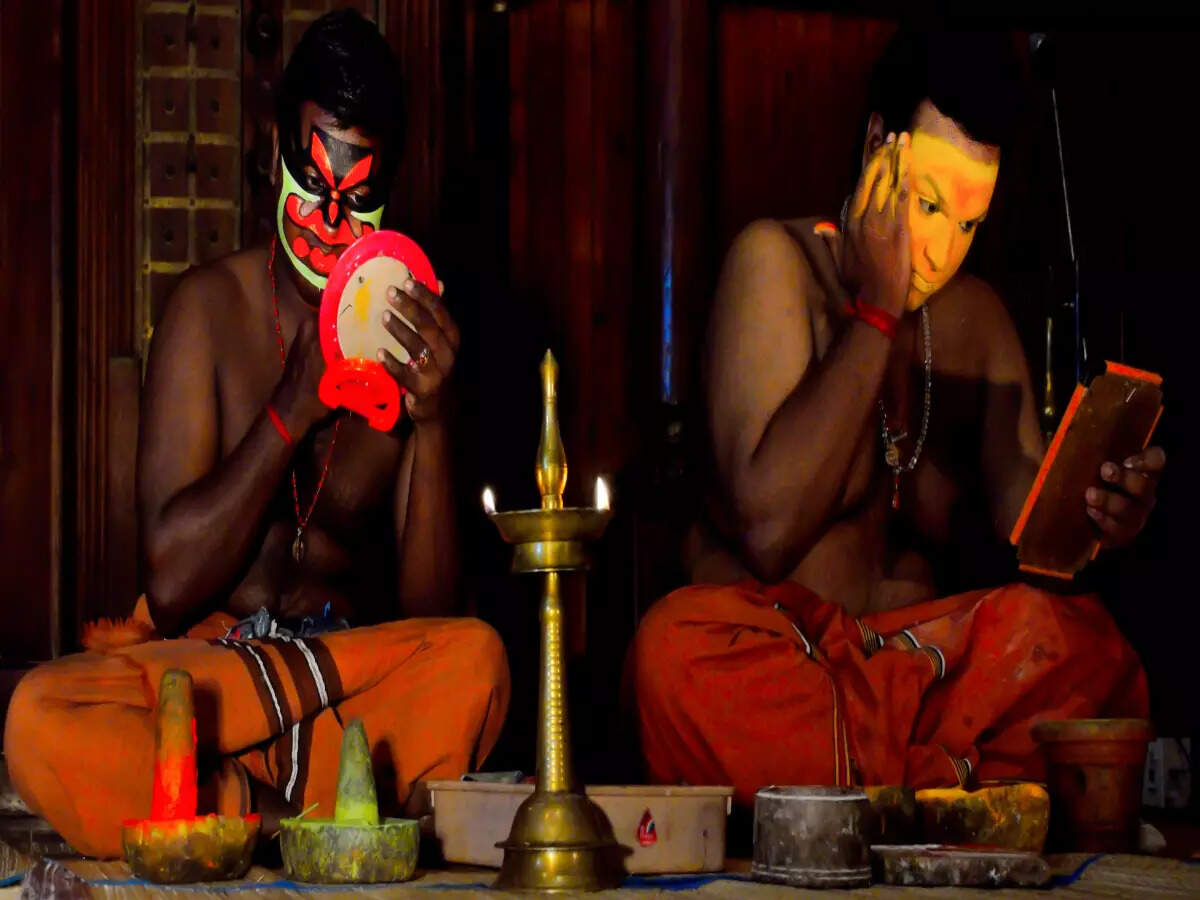 Kathakali artists