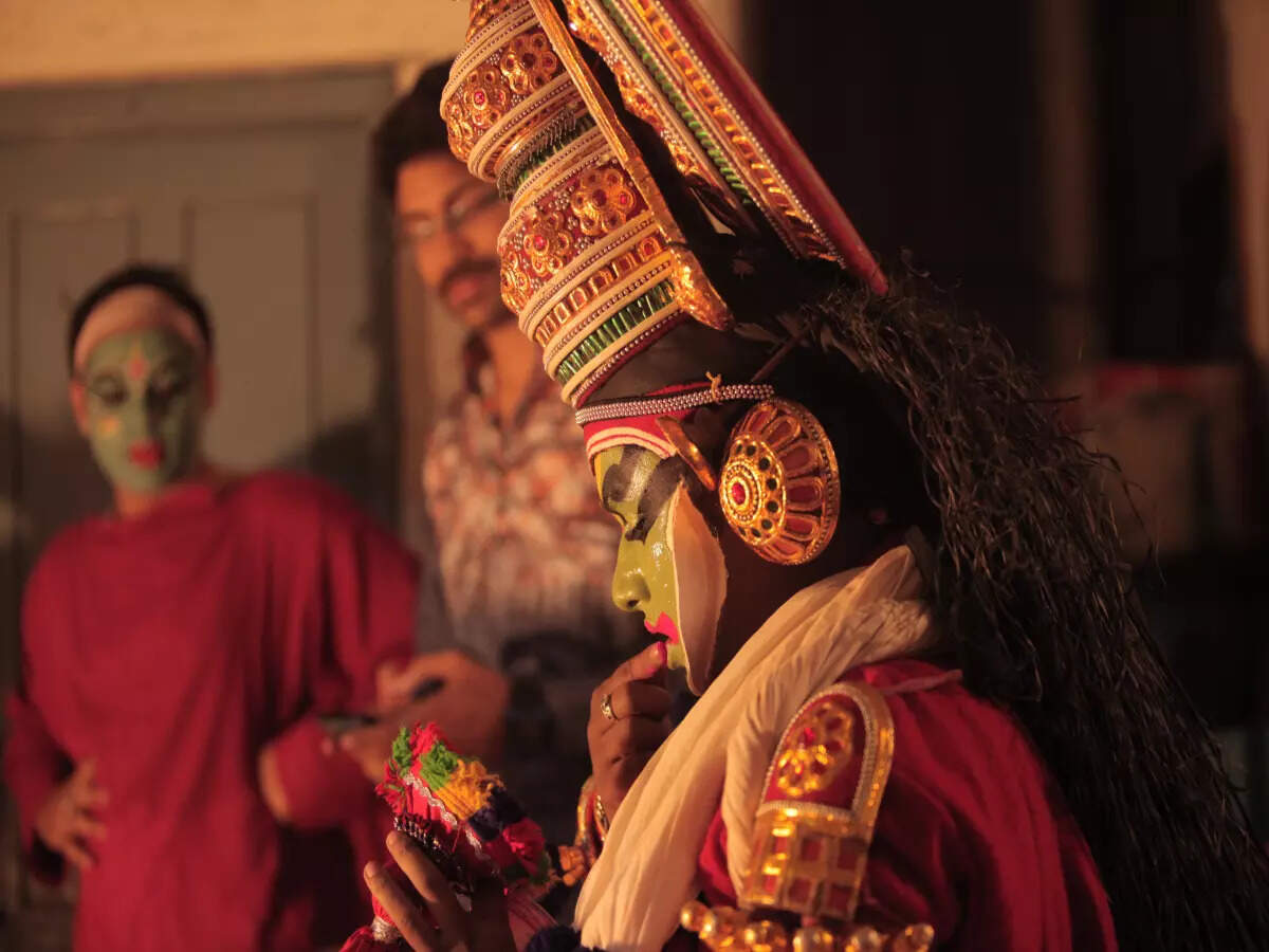 Kathakali dancer