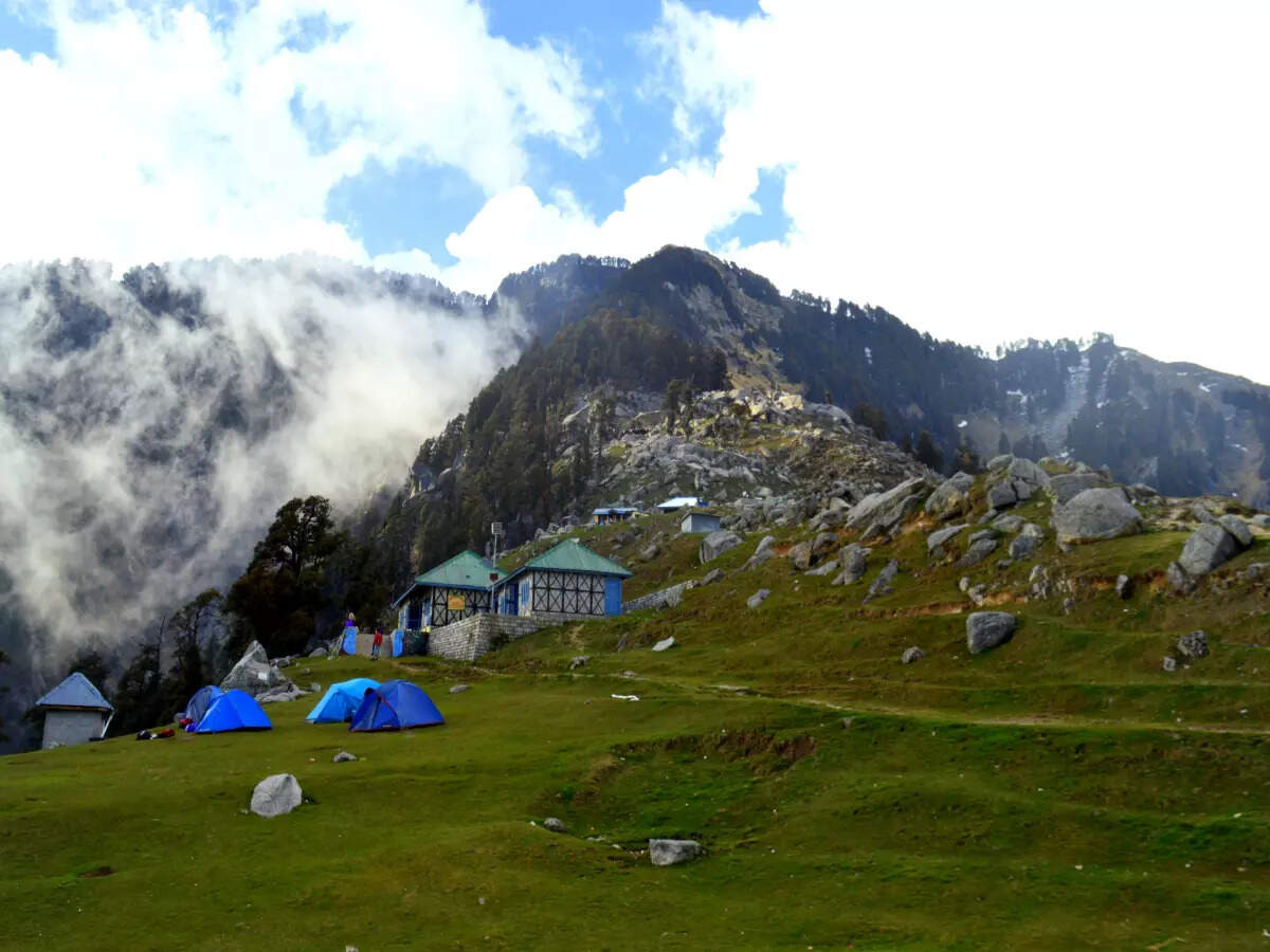 Triund in Kangra, Himachal Pradesh Triund in Kangra, Himachal Pradesh