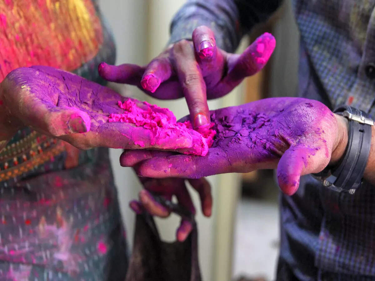Holi in Sangla Valley Holi in Sangla Valley