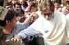 Big B visits 'friend' Amar Singh at AIIMS