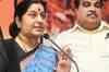 2G scam: Sushma lashes out at PM, Chidambaram