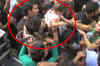 Ranbir saves a child as mother gets busy clicking pics