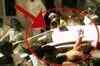 Andhra textiles minister Shankar Rao attacked