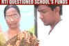 Teacher fired as son files RTI on school's funding
