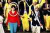 Mystery woman at India's Olympic parade identified