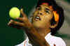 Somdev makes solid start, Bopana ousted