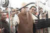 Watch: Advani's muscle flexing exercise