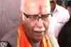 Advani files nomination from Gandhinagar