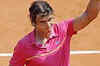 Pink panther Nadal hunts down Brazilian