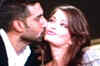Abhishek kisses Ash on a TV show