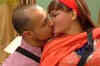 Rakhi, Elesh smooch on TV show