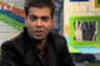 Ranbir & Konkona with Karan Johar