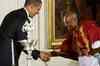 White House aglow with Obama's Diwali lamp