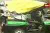 DPS school van collides with truck, 8 students injured