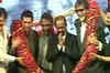 Sachin, Gavaskar and Big B share stage