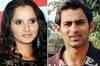 Sania, Shoaib address press in Hyderabad