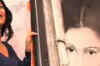 Sush gifts painting to daughter Renee