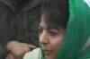 J&K: Mehbooba's convoy attacked