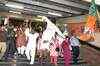 BJP activists block traffic, metro rail in Delhi