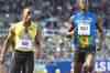 Tyson Gay beats Usain Bolt in 100 meter dash