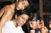 SRK's tattoo fun with kids