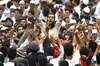 Mob set on fire police barrack outside Hazratbal shrine