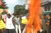 Anti-Sonia remarks: Cong workers protest in Kolkata