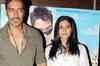 Ajay, kajol at the music launch of 'Toonpur Ka Superrhero'