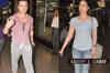 Spotted: Saif, Kareena look distressed at the airport