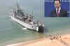 Chinese warship confronts Indian navy vessel