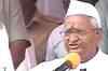 Anna addresses people at Ralegan Siddhi
