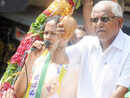 Yeddy breaks into BJP strongholds