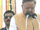 Raman Singh sworn-in as Chhattisgarh CM