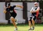 England-Ireland practice session