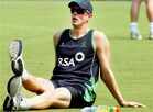 Ireland's practice session